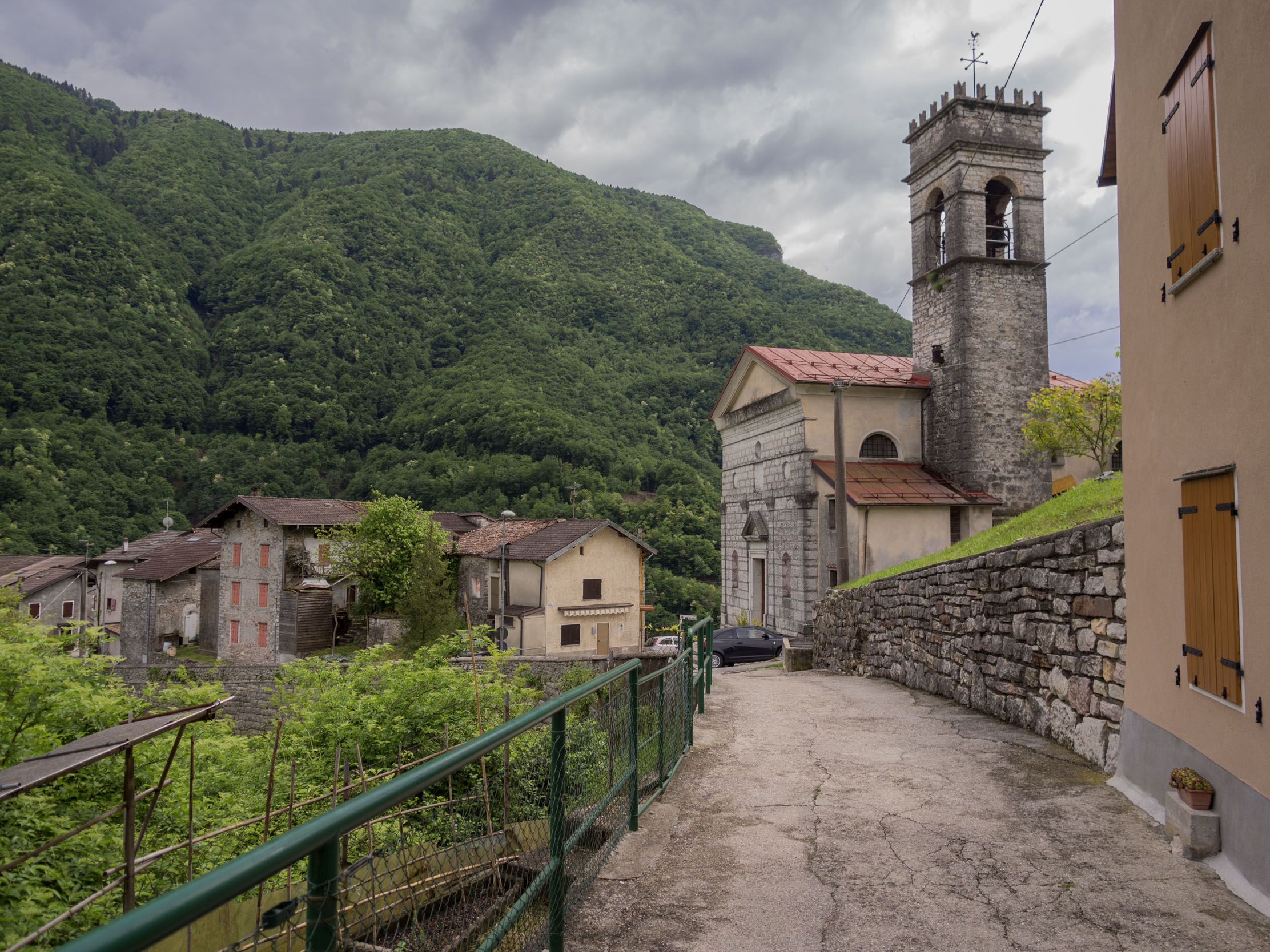 View of Incino's church
